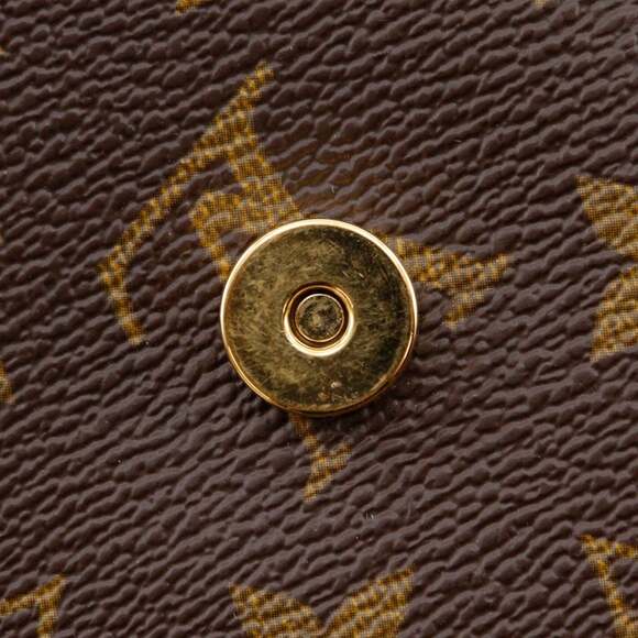 LOUIS VUITTON Authentic Brown Monogram Canvas Shoulder Bag - Picture 9 of 11